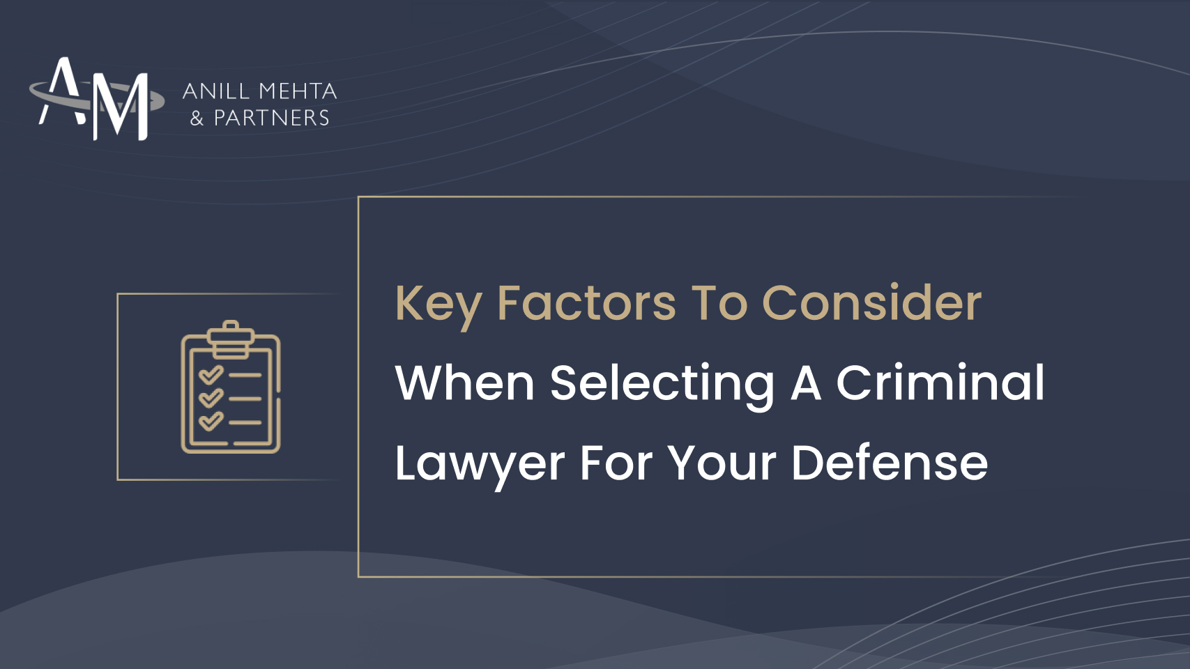 Selecting a Criminal Lawyer